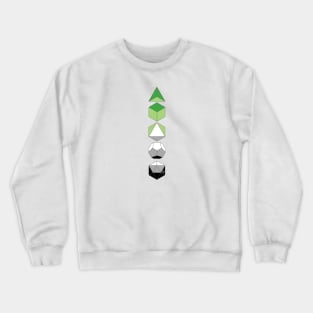 Aro Platonic Solids (small) Crewneck Sweatshirt